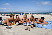 Beach, Sellin, Rügen, Baltic Sea, Mecklenburg-Western Pomerania, Germany