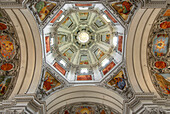 View to cupola, Salzburg Cathedral, Salzburg, Salzburg state, Austria