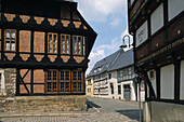 Siemenshaus in Goslar, Goslar, Altstadt, Siemenshaus, Fachwerk, Schieferdach, Niedersachsen, Harz