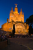 El Sagrat Cor, church, Tibidabo, Barcelona, Catalonia, Spain
