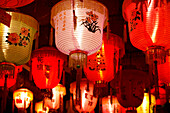 Chinesische Lampen, Chinatown, Singapur