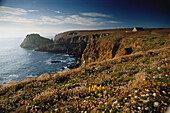 Chapel on the coast, Saint They, Pointe du Van, Bretagne, France