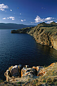 Barakchininsel, Kleines Meer, Baikalsee, Sibirien, Russland