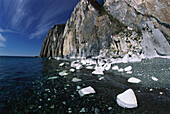 Saganzaba, Weißer Fels, Baikalsee, Russland