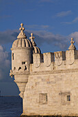 Turm, Torre de Belem, Tajo, Lissabon, Portugal