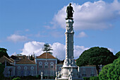 Denkmal Afonso de Albuquerque, Palacio de Belem, Lissabon, Portugal