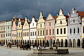 Market place, Telc, Czech Republic