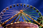 Ferris wheel, Kaufbeuren, Bayern, Deutschland