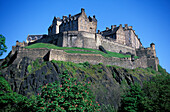 Edinburgh Castle, Edinburgh, Central Lowlands, Scotland, United Kingdom