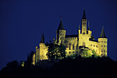 Hohenzollern Castle, Hechingen, Swabian Alb's, Baden-Wuerttemberg, Germany