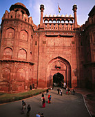 Lahore Gate. Red Fort. Delhi. India