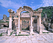 Hadrian s temple, ruins of Ephesus. Turkey