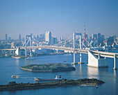 Rainbow Bridge. Tokyo. Japan