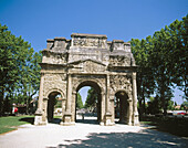 Triumphal Arch. Vaucluse department. France