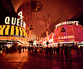 Fremont street. Las Vegas. USA