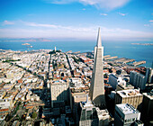 Transamerica Pyramid. San Francisco. California. USA