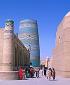 Kalta-Minor minaret. Khiva. Uzbekistan