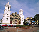 Cathedral in the Old Quarter. Panama City. Panama