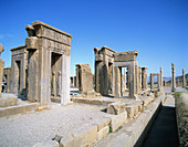 Ruins of Xerxes Palace. Persepolis (Takht-e Jamshid). Fars. Iran