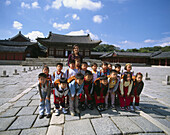 Children at Changgyonggung Palace. Seoul. South Korea