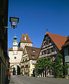 Markusturm. Rothenburg ob der Tauber. Bavaria. Germany