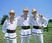 Bulgarian boys at Cantonigròs International Music Festival. Barcelona province. Spain