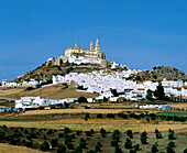 A view of Olvera in the spanish province of Cadiz. Andalusia