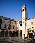 Luzia (Loggia square). Dubrovnik. Croatia