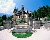 The Royal Peles Castle in Sinaia. Transylvania. Romania