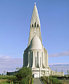 Hallgrimskirkja Cathedral. Reykjavik. Iceland