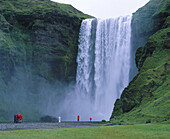 Skogafoss Waterfall. Iceland