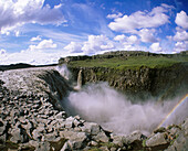 Dettifoss Waterfall. Iceland
