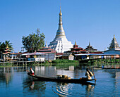 Phaung Daw Oo pagoda, Inle Lake. Shan state, Myanmar