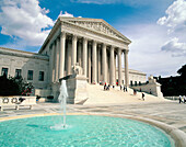 Supreme Court building. Washington D.C., USA
