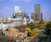 Downtown and Capitol, Denver. Colorado, USA