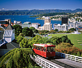 Cable car, Wellington. North Island, New Zealand