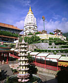 Kek Lok Si Temple, largest buddhist temple in Malaysia. Penang. Malaysia