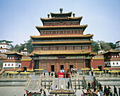 Puning Si (Temple of Universal Tranquility), Chengde. Hebei province, China