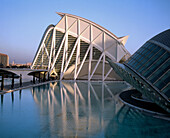 City of Arts and Sciences by S. Calatrava. Valencia. Comunidad Valenciana, Spain