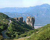 Holy Trinity (Áyia Triada) monastery. Meteora. Thessaly, Greece