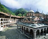 Rila Orthodox monastery. Bulgaria
