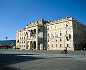 Government Palace in Piazza dell Unità d Italia, Trieste. Friuli-Venezia Giulia, Italy
