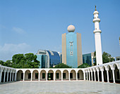 Great Mosque at Khalidya Street, Abu Dhabi. UAE (United Arab Emirates)