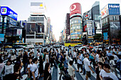 Central Avenue, Ginza district, Tokyo. Japan