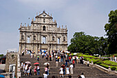 Ruins of Saint Paul s church, Macau. China