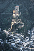 Cazorla and its castle. Jaén province, Andalusia, Spain