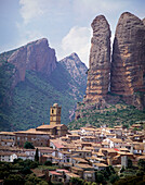 Agüero. Huesca province, Aragon, Spain