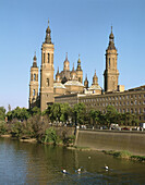 Pilar Basilica. Zaragoza. Aragon. Spain.