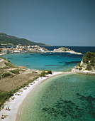 Kokkari beach on the Greek island of Samos