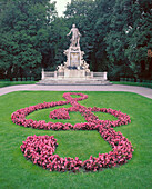 Mozart monument. Vienna. Austria